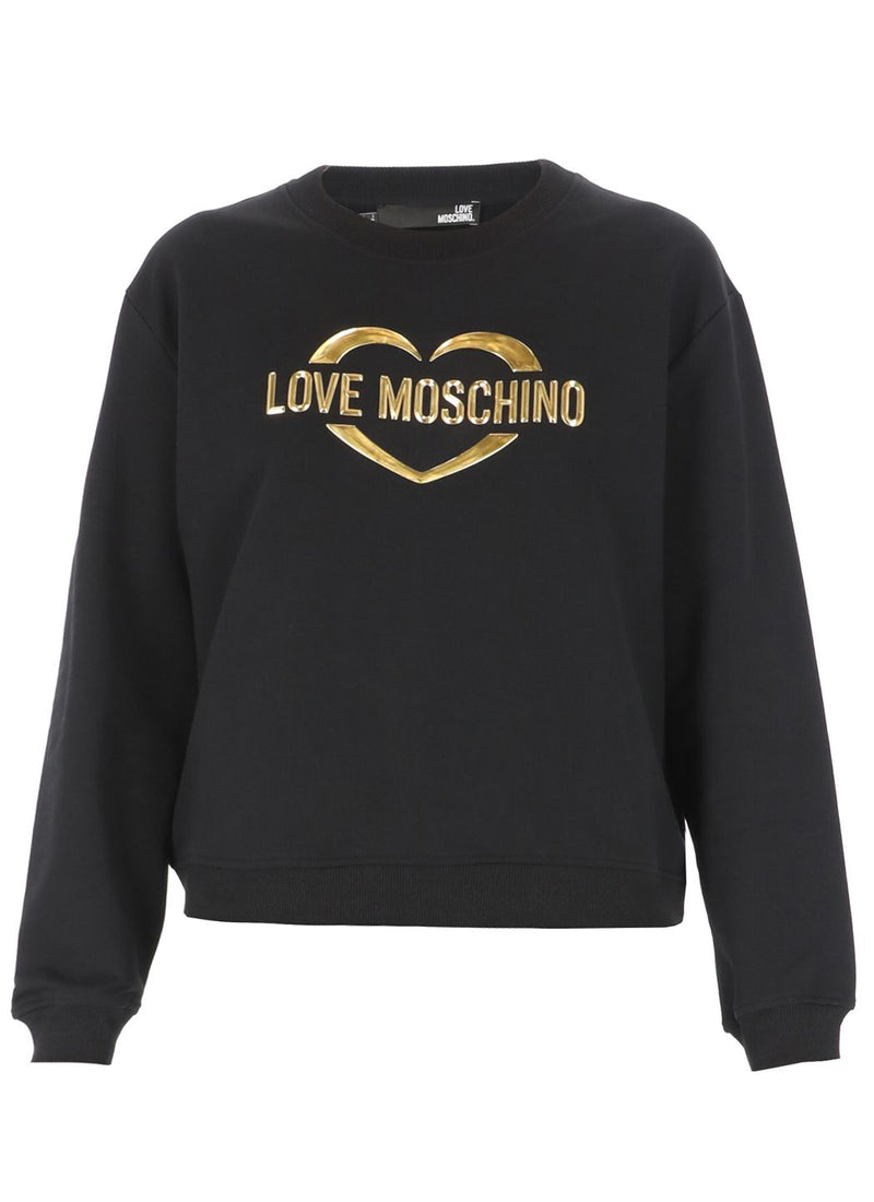 Black Cotton Sweater