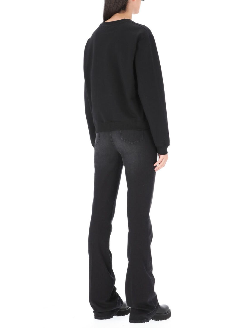 Black Cotton Sweater
