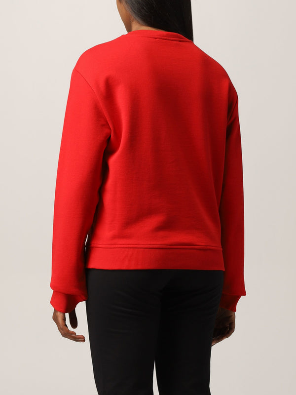 Red Cotton Sweater