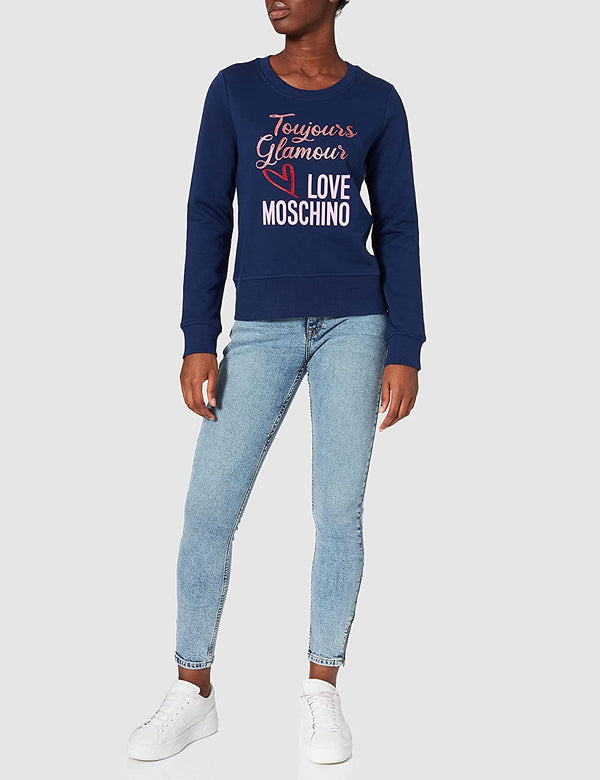 Blue Cotton Sweater