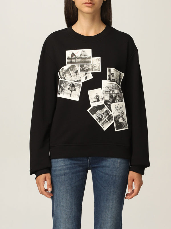 Black Cotton Sweater
