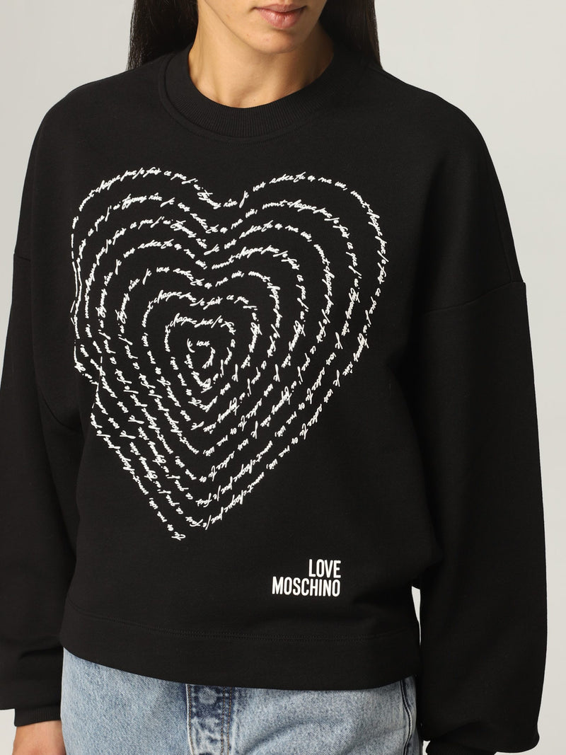 Black Cotton Sweater