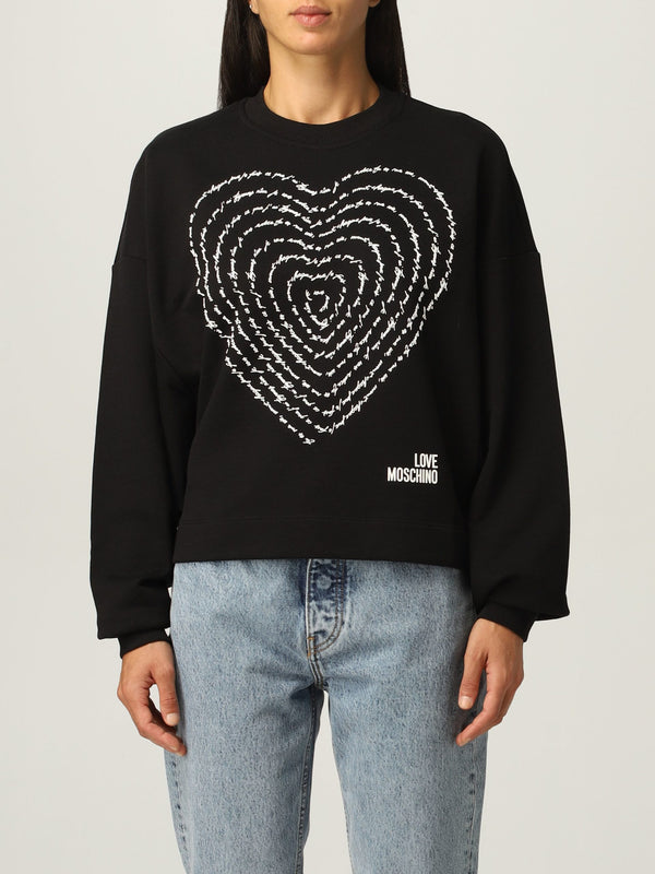 Black Cotton Sweater