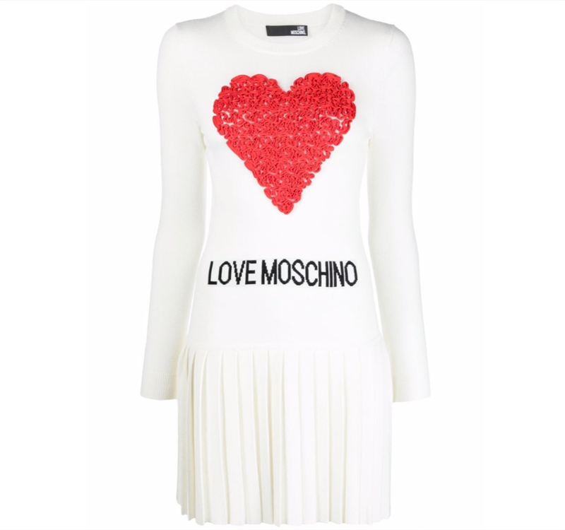 White Wool Dress
