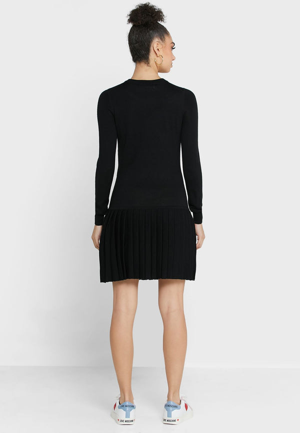 Black Wool Dress