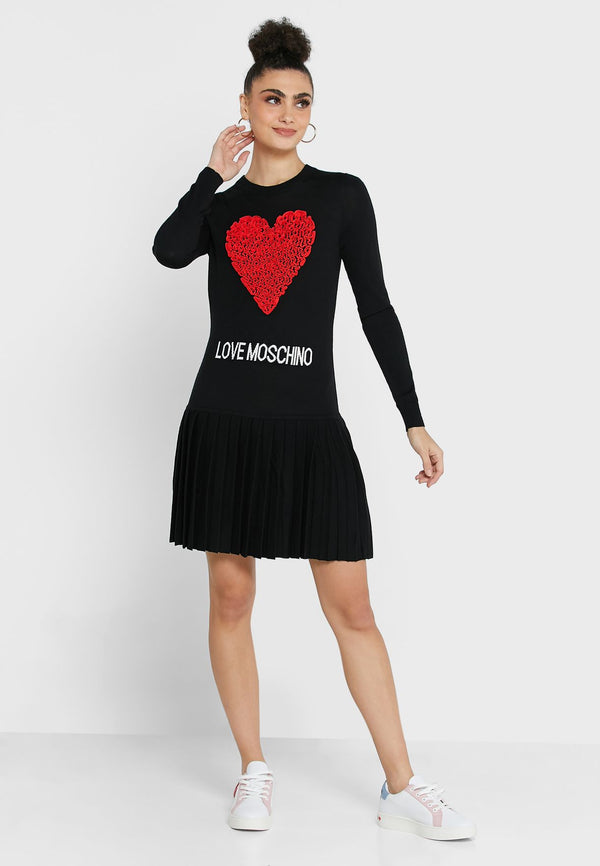 Black Wool Dress