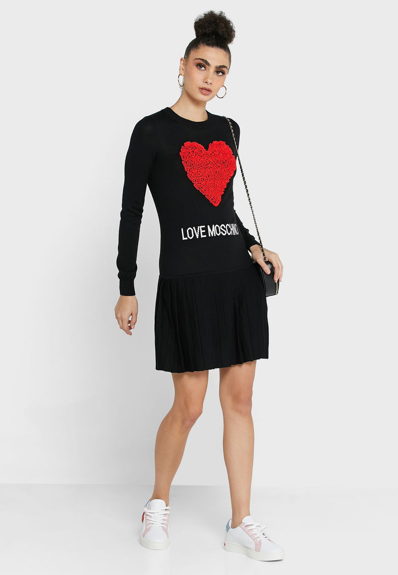 Black Wool Dress