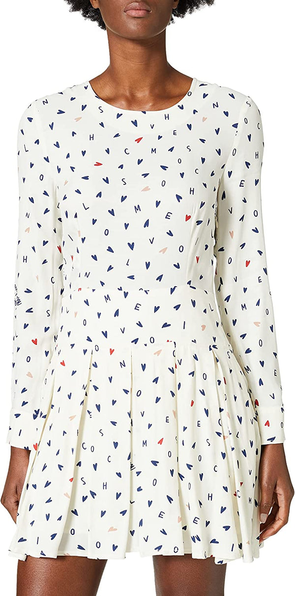 White Viscose Dress