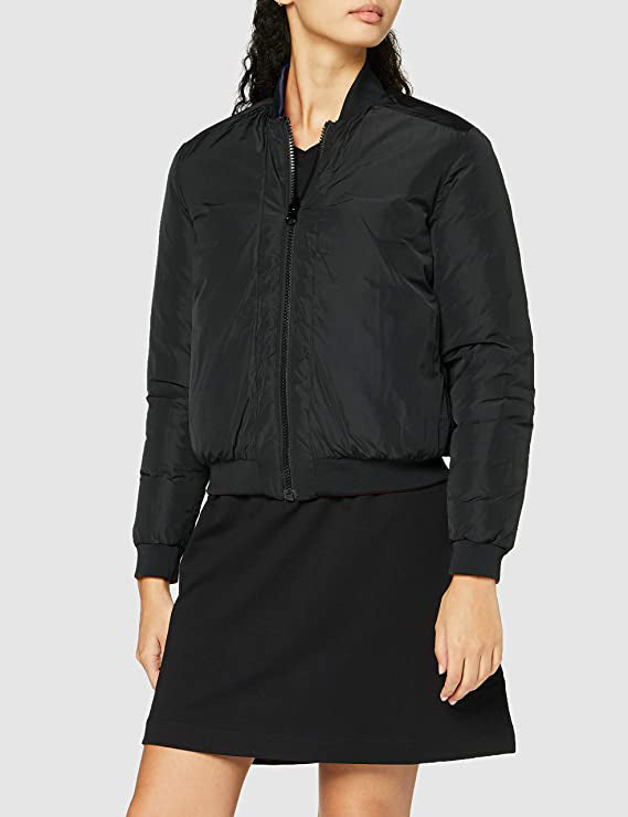 Blue Polyester Jackets & Coat