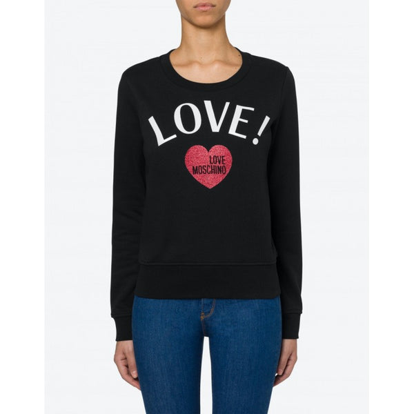 Black Cotton Sweater
