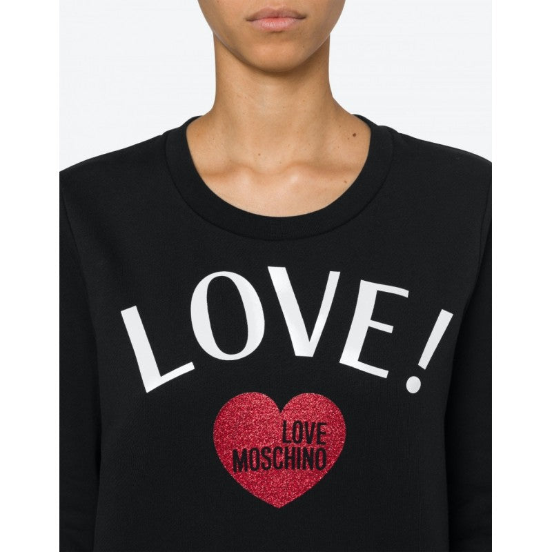 Black Cotton Sweater
