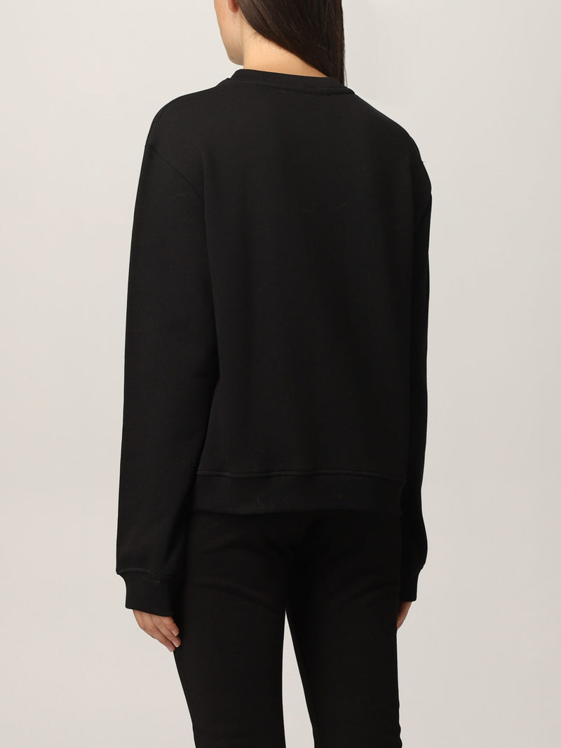 Black Cotton Sweater