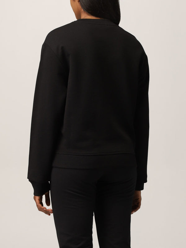 Black Cotton Sweater
