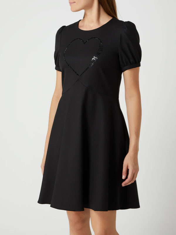 Black Polyester Dress
