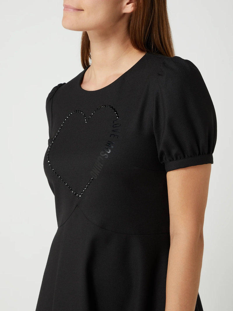 Black Polyester Dress