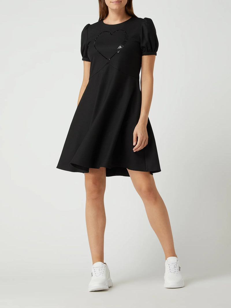 Black Polyester Dress