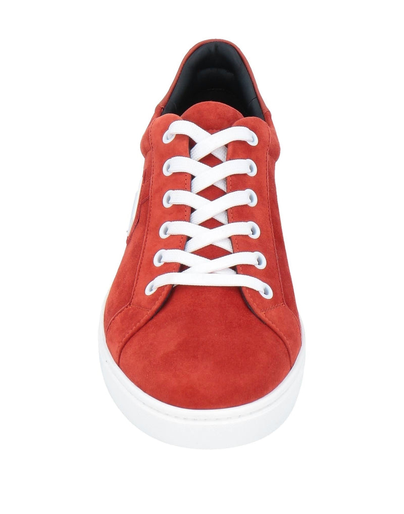 Red Calfskin Sneakers