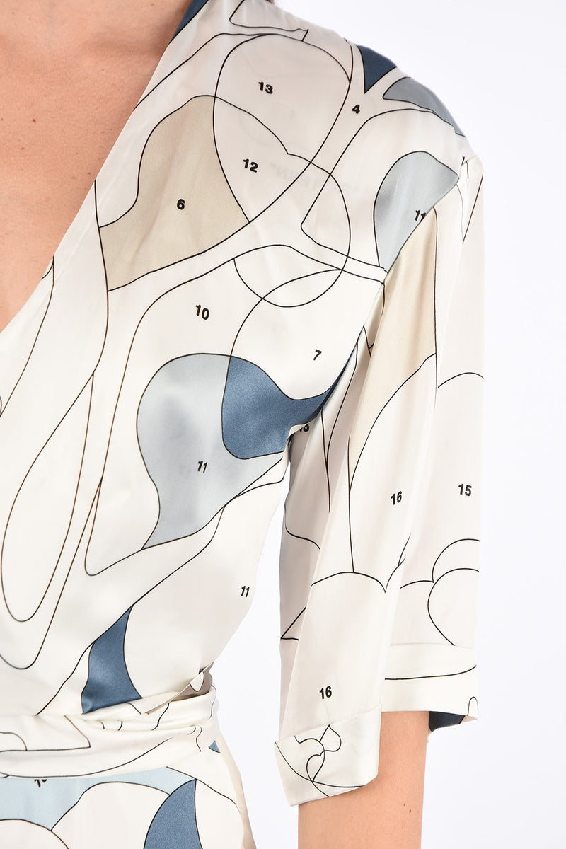 White Polyester Dress
