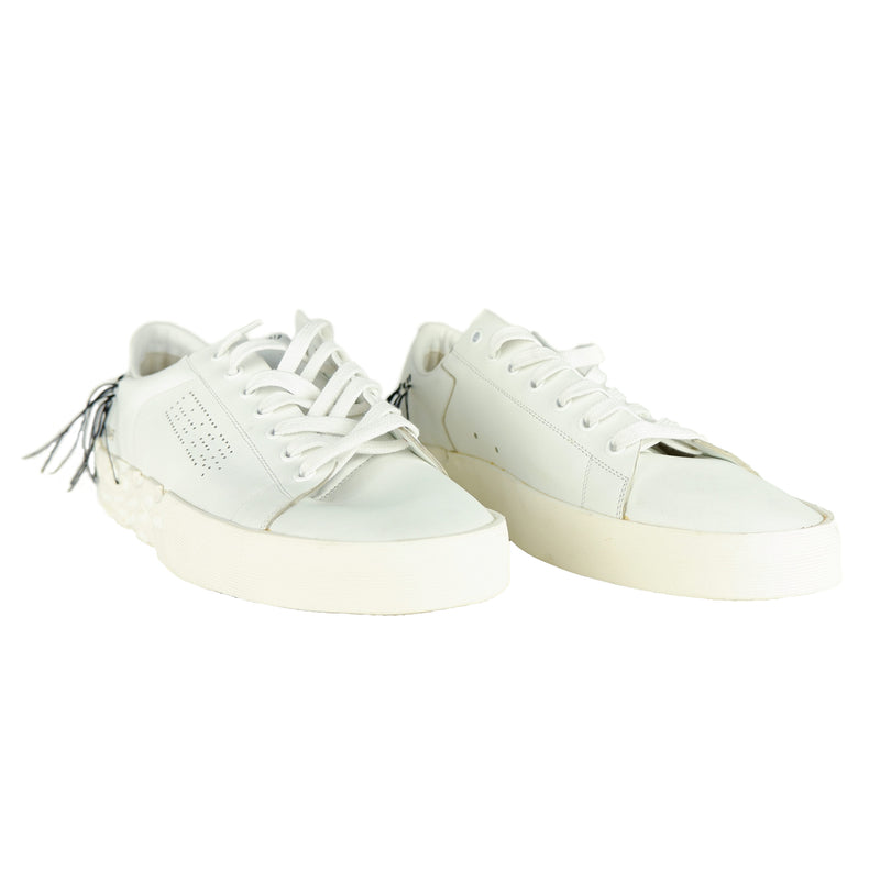 White Leather Sneakers