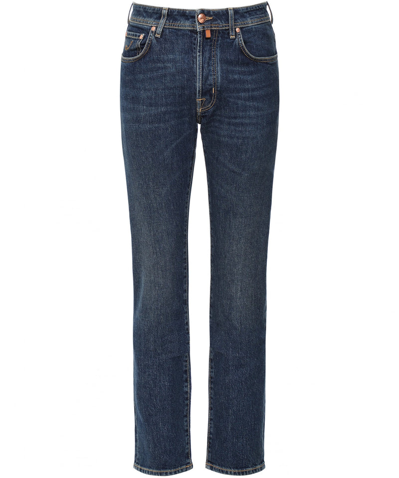 Blue Cotton Jeans & Pant