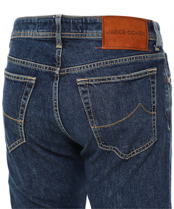 Blue Cotton Jeans & Pant