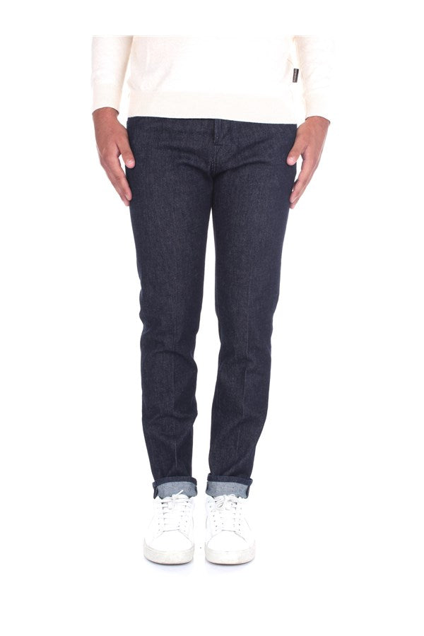 Blue Cotton Jeans & Pant