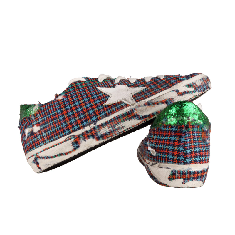 Multicolor Leather Sneakers