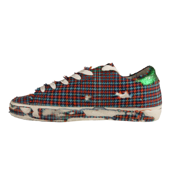 Multicolor Leather Sneakers