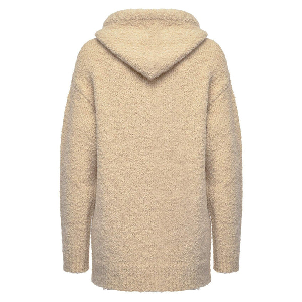 Beige Acrylic Sweater