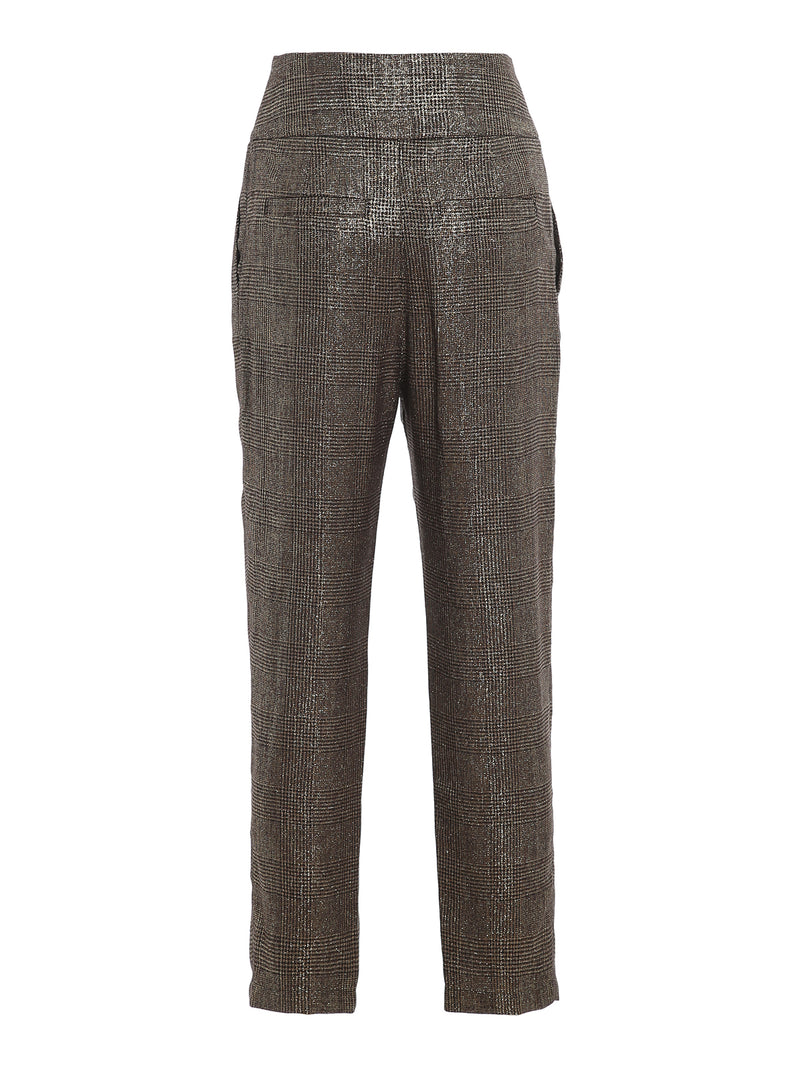 Gray Viscose Jeans & Pant