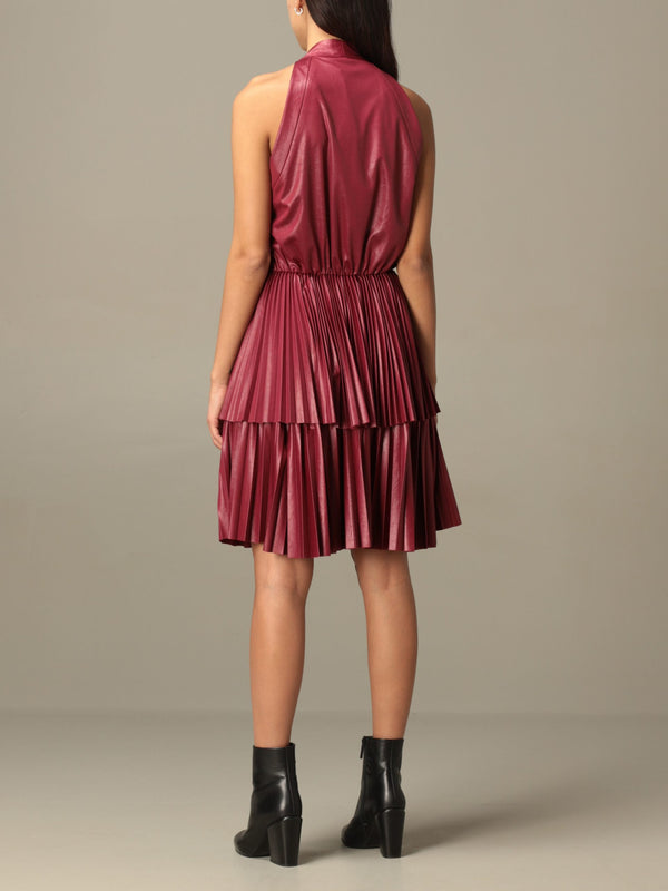 Red Polyester Dress