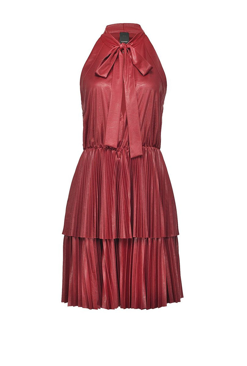Red Polyester Dress