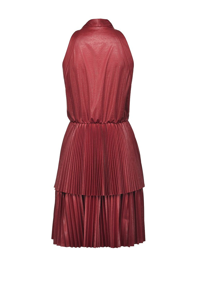 Red Polyester Dress