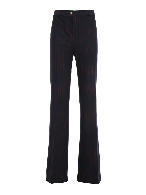 Blue Viscose Jeans & Pant