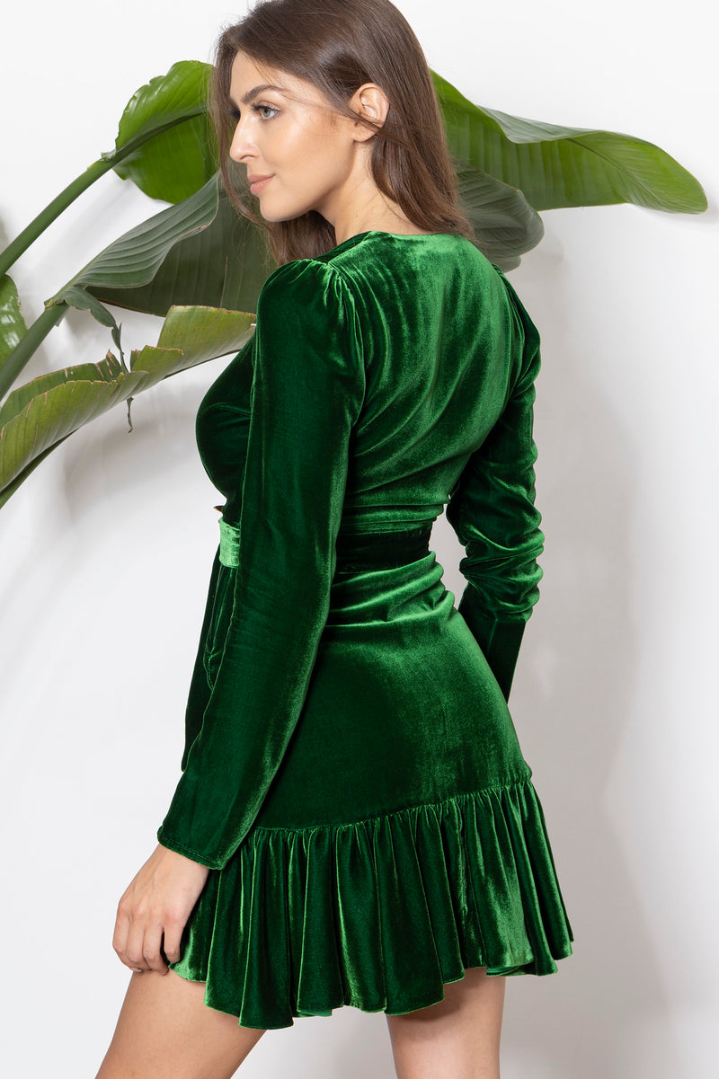Green Viscose Dress