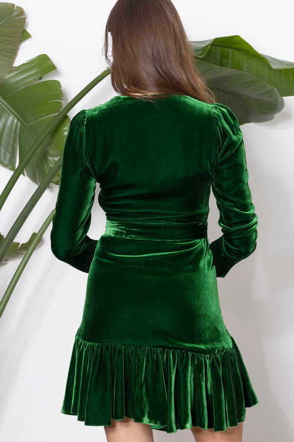Green Viscose Dress