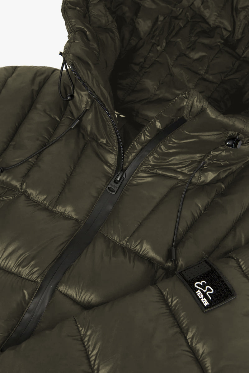 Green Polyester Jacket