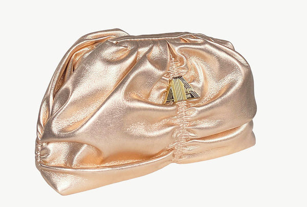 Beige Polyester Handbag