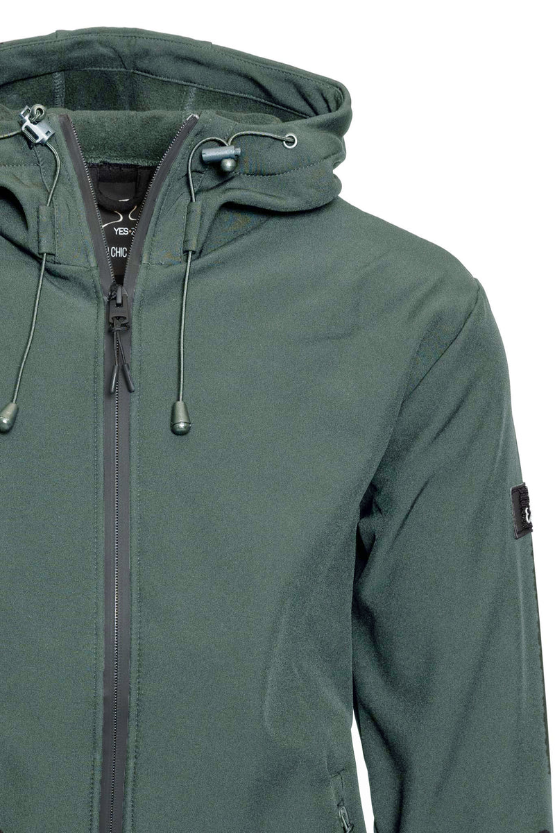 Green Polyester Jacket