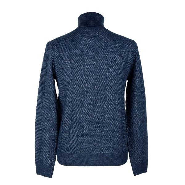 Blue Acrylic Sweater