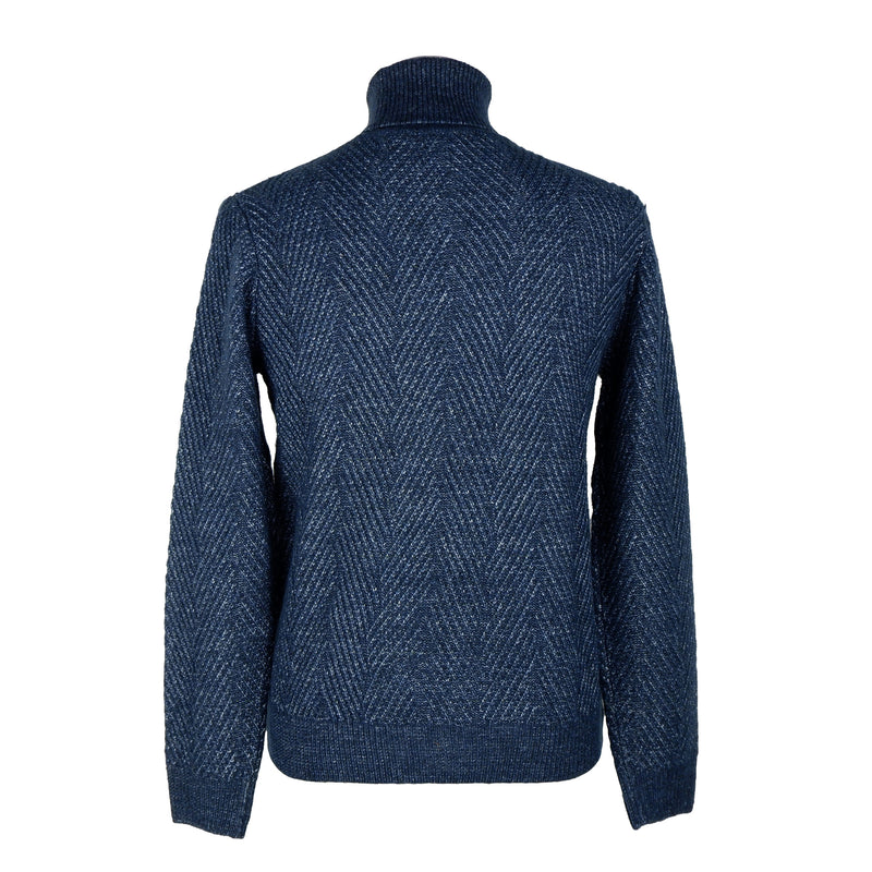 Blue Acrylic Sweater