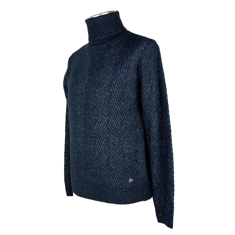 Blue Acrylic Sweater