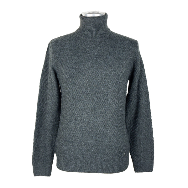 Gray Acrylic Sweater