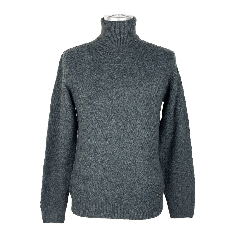 Gray Acrylic Sweater
