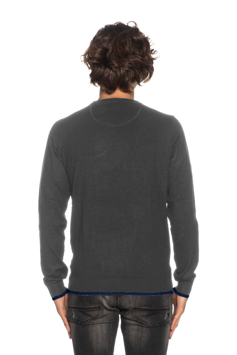 Gray Viscose Sweater