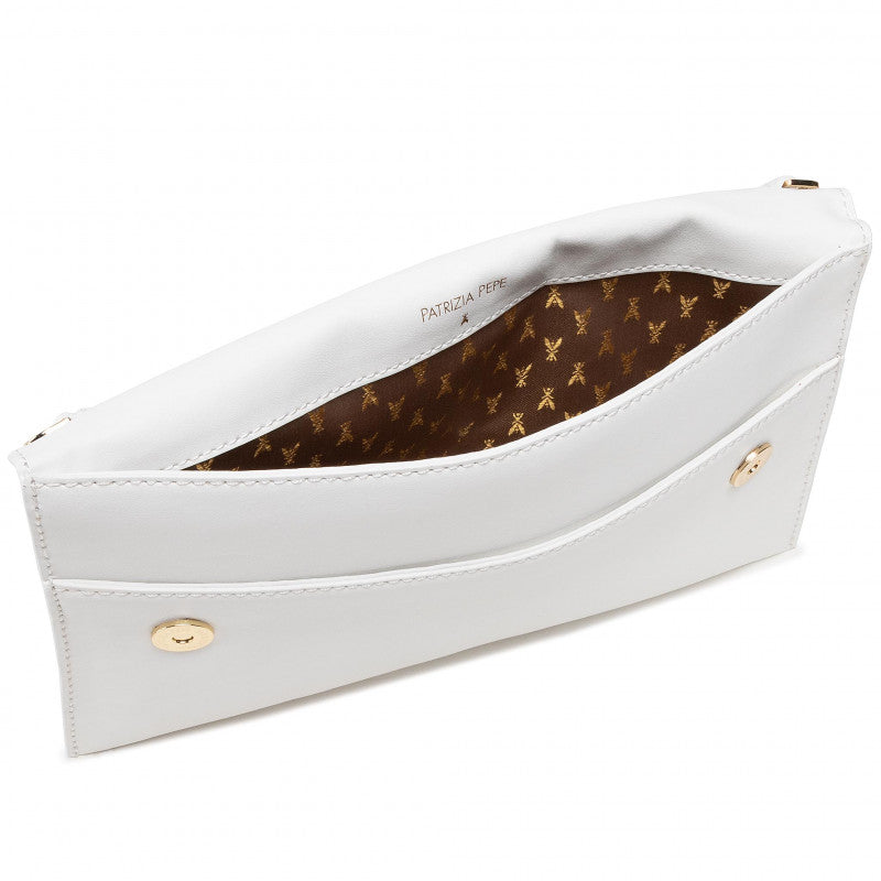 Bianco Leather Handbag
