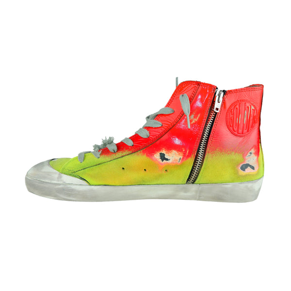 Multicolor Leather Sneakers