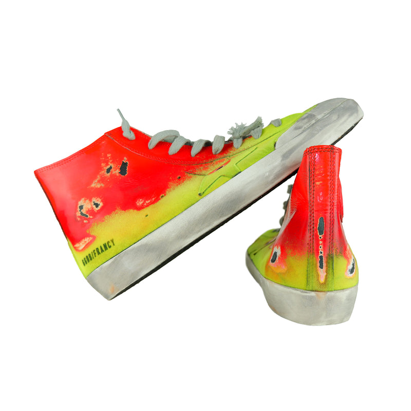 Multicolor Leather Sneakers
