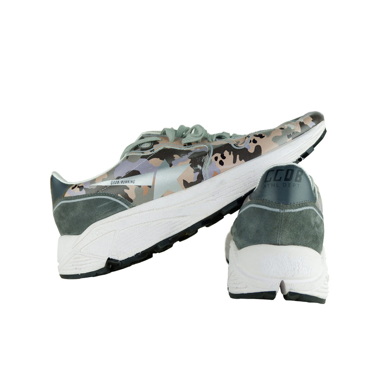Gray Leather Sneakers