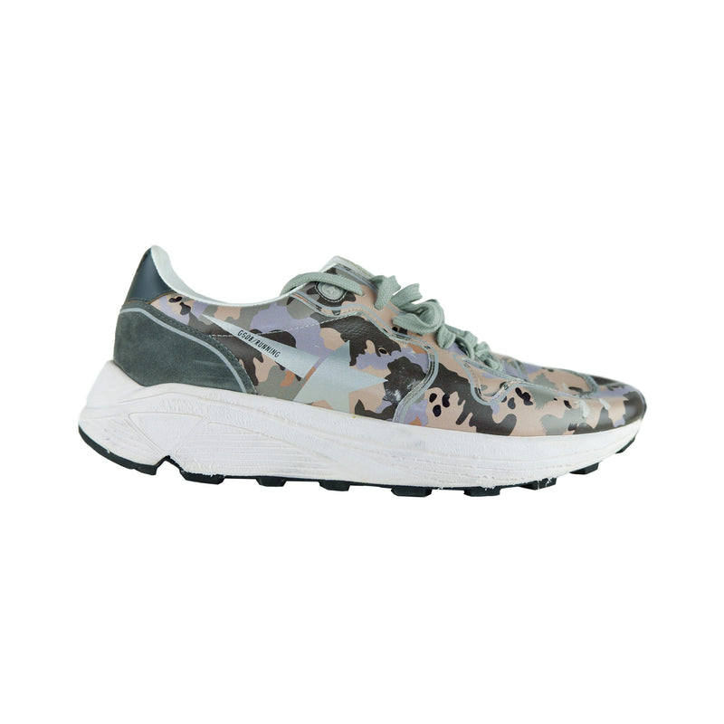 Gray Leather Sneakers